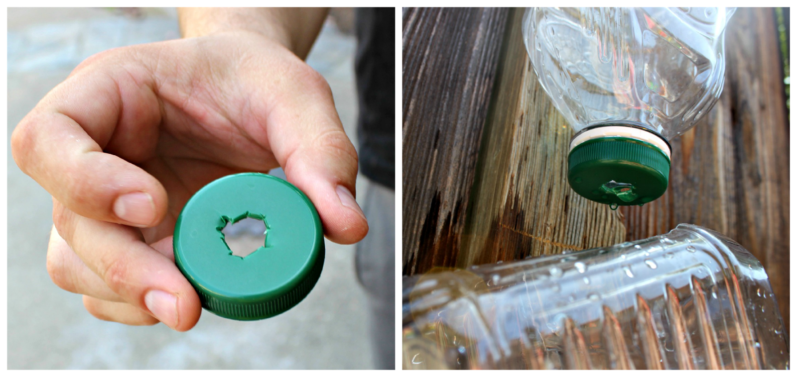 The Everyday Momma {Think Outside the Toy Box} Plastic Bottles Waterfall