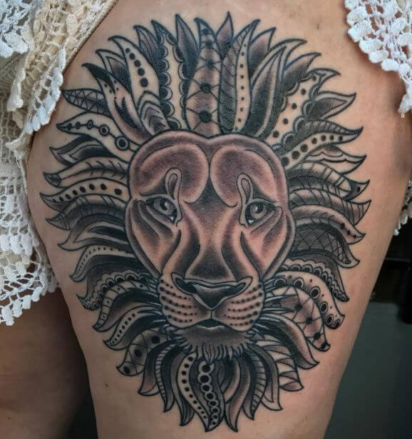 100 Tribal Lion Tattoos For Men 2019 Tattoo Ideas 2019