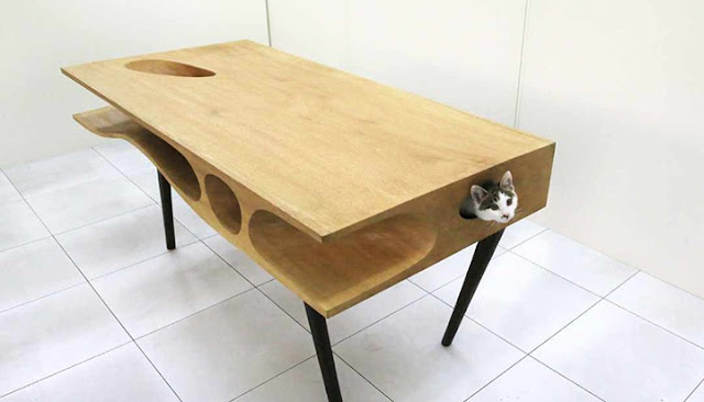 猫のためのテーブル？猫と共存できるCATable【i】