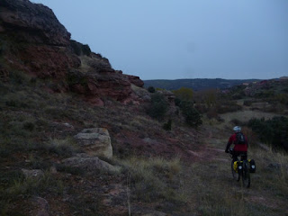 Llegando a Alcolea de las Peñas