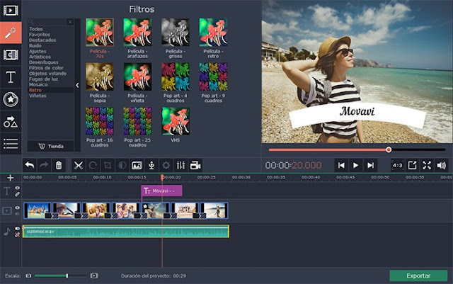 Movavi Slideshow Maker 5.4.0, Haz impresionantes presentaciones de vídeo en solo 3 pasos