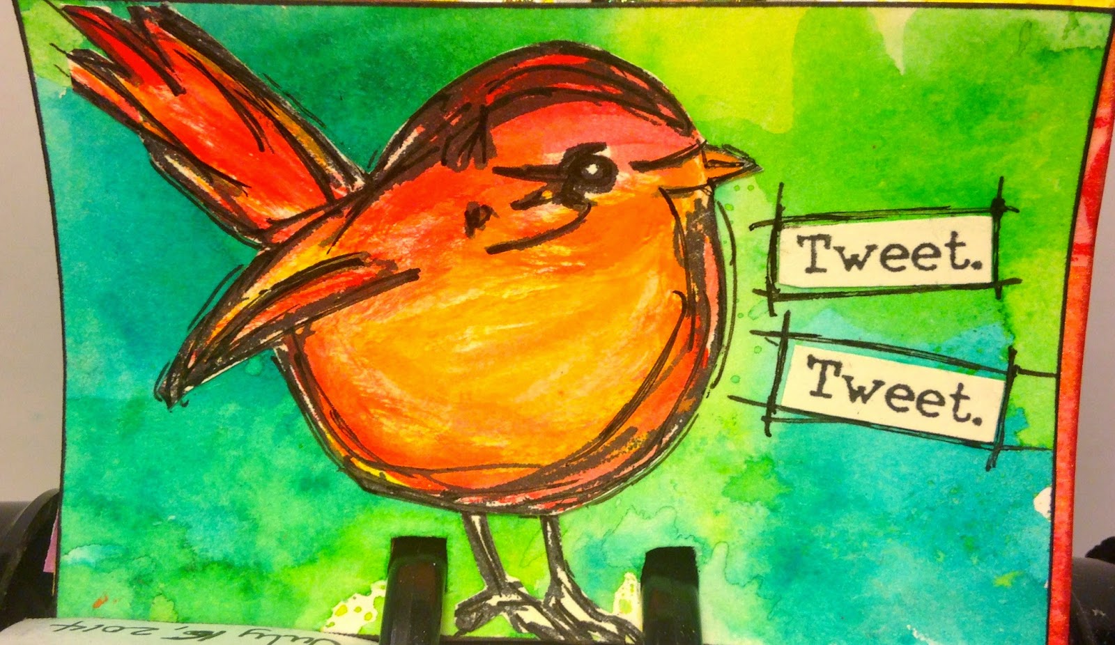 Artful Musings: Another month of Rolodex Art Journal Cards!