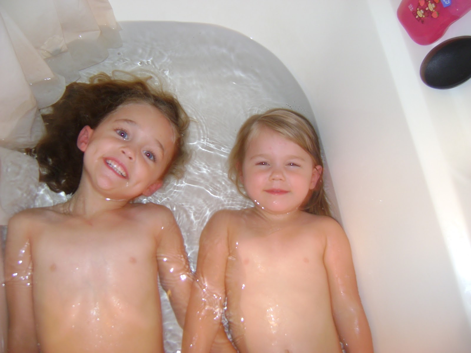 Bath Time With My Sister