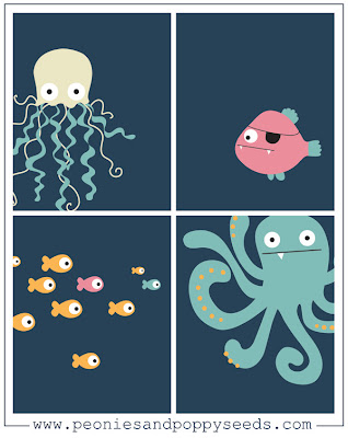 The Bingham Diaries: Free 8x10 Ocean Printables