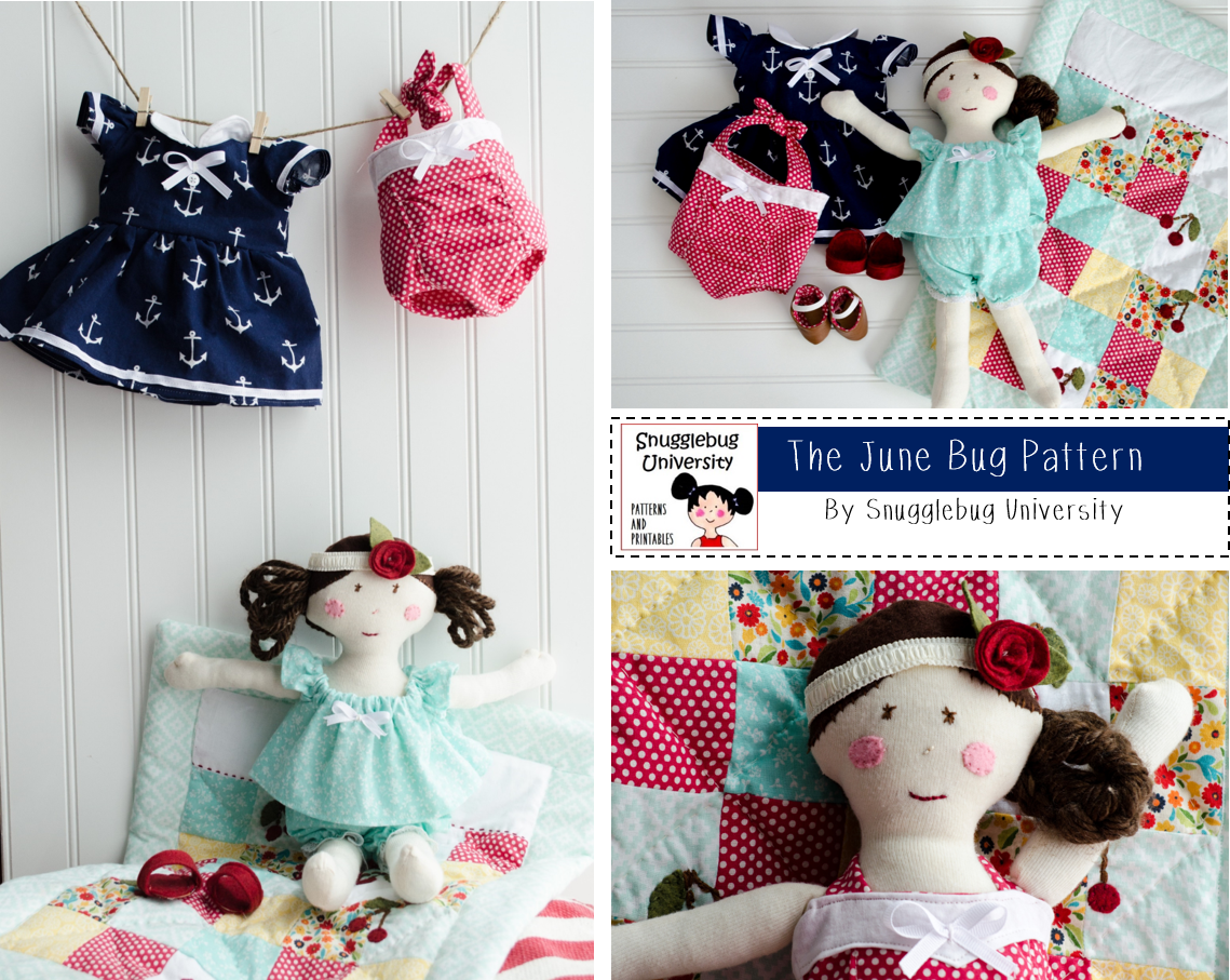 Snugglebug University The June Bug Doll Quilt