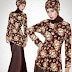 Desain Baju Batik Muslim Modern