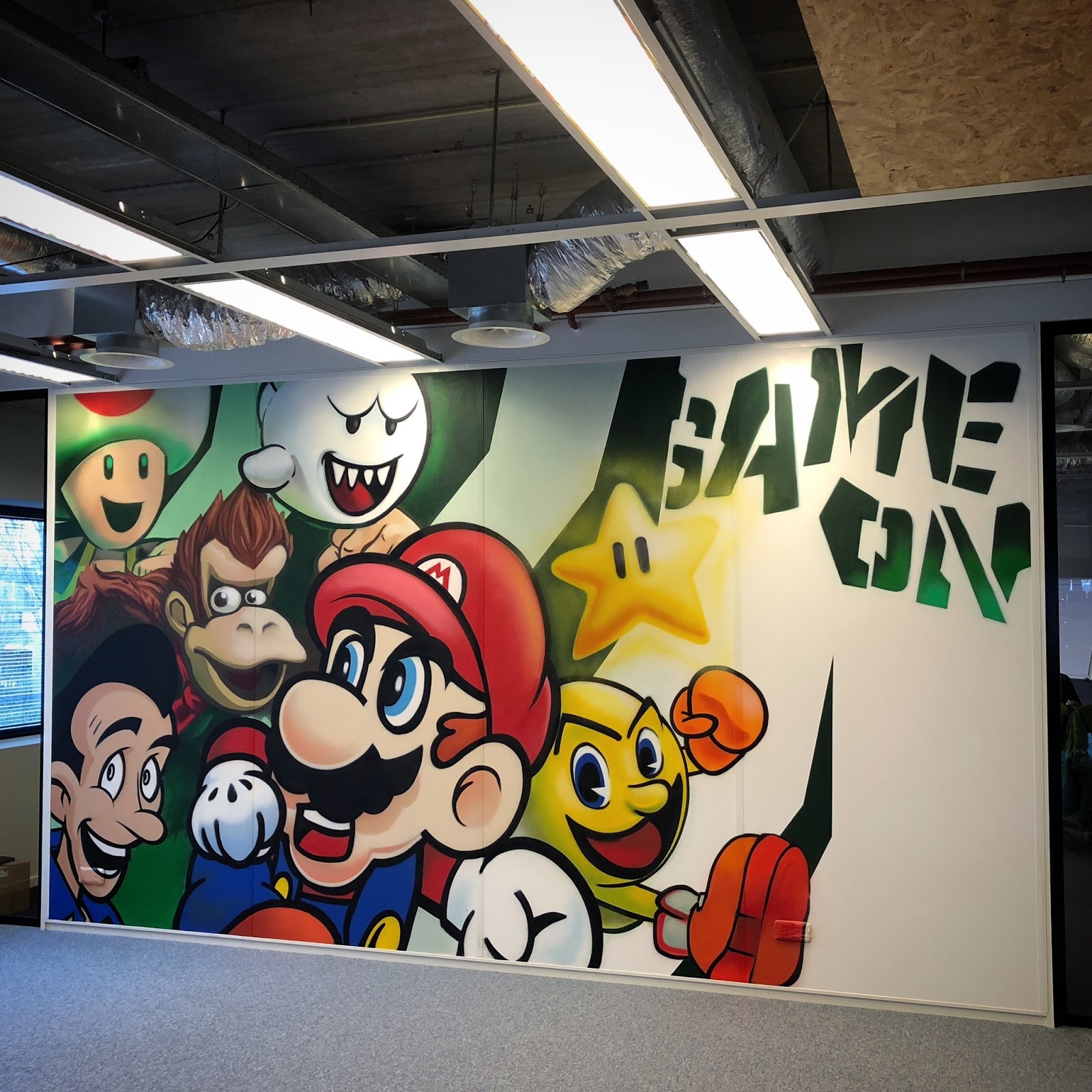 Game On Mural