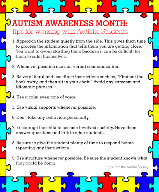 Eagle Pass ISD iVision Autism Awareness Month Weekly Fact