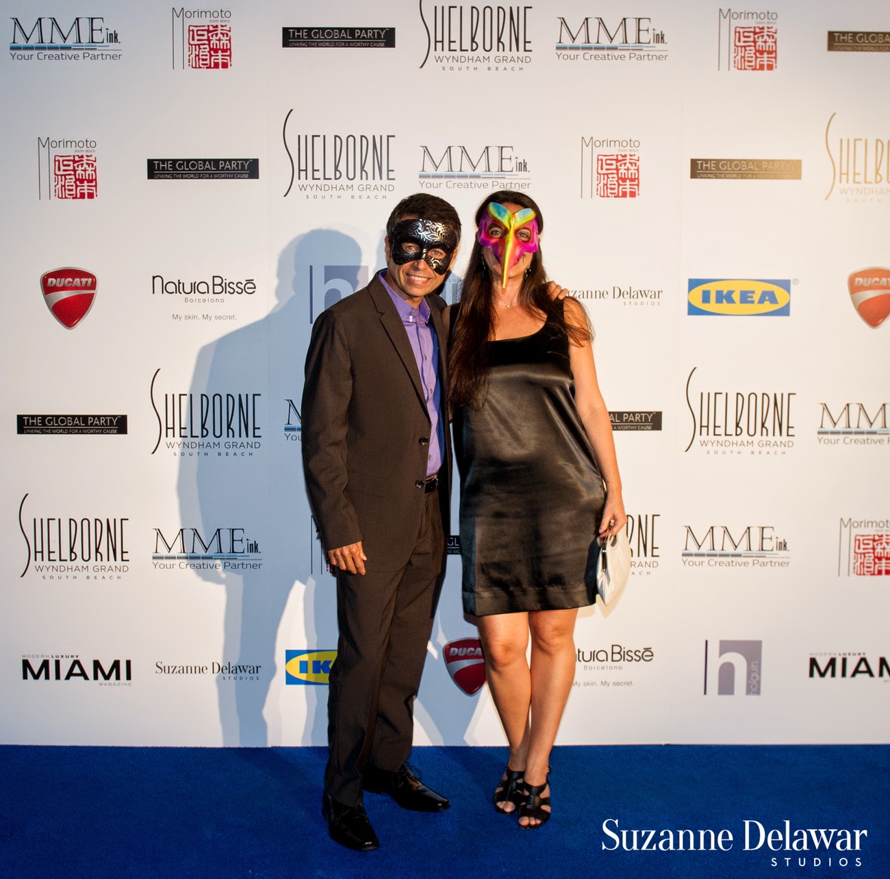 Shelborne Wyndham Grand South Beach Hosted 'Venetian Masquerade Gala'