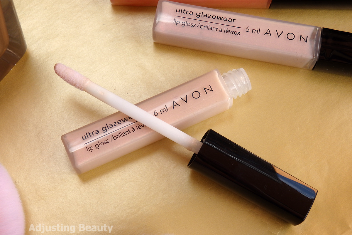 Review Avon Ultra Glazewear Lip Gloss (Pink Petal, Blushed Blossom