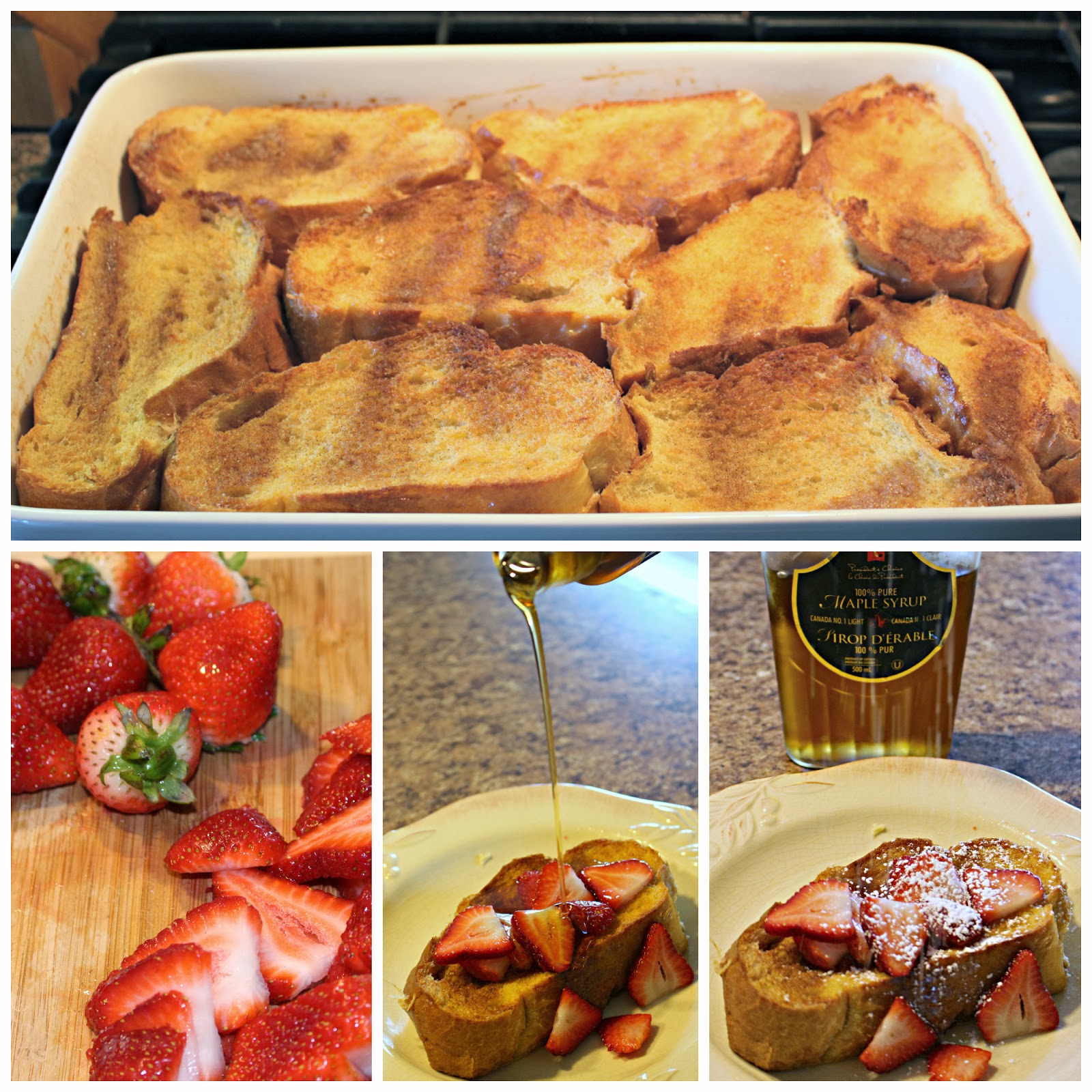 Jenn's Random Scraps Oven Baked French Toast