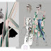 Moda e folhagem nas ilustrações de Agata Wierzbicka