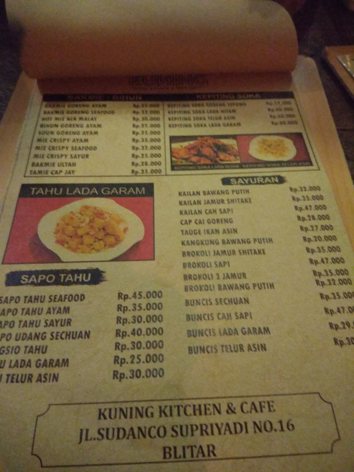 Kuning Kitchen and Cafe Blitar (Mahal??) - Coffee in the morning