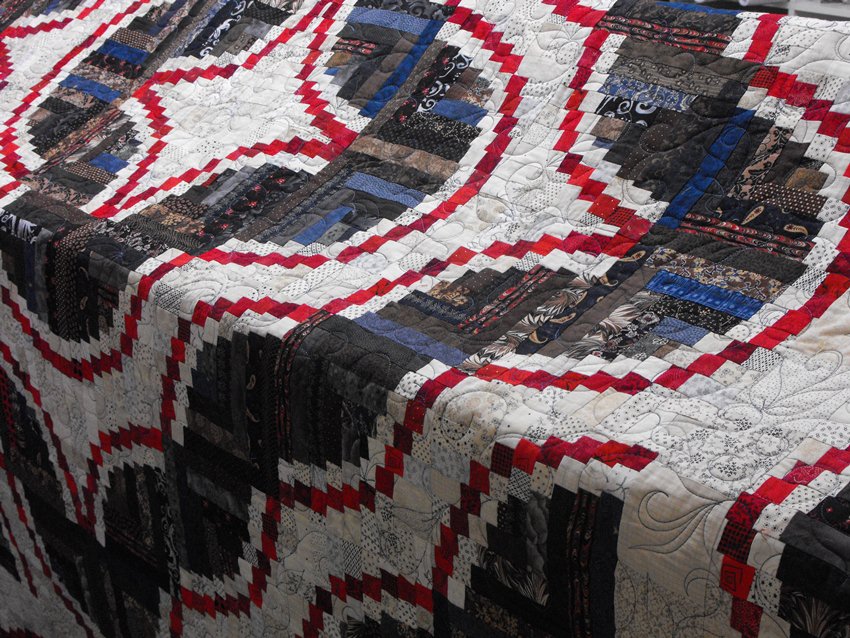 Snake River Log Cabin Quilt Pattern Snake Poin