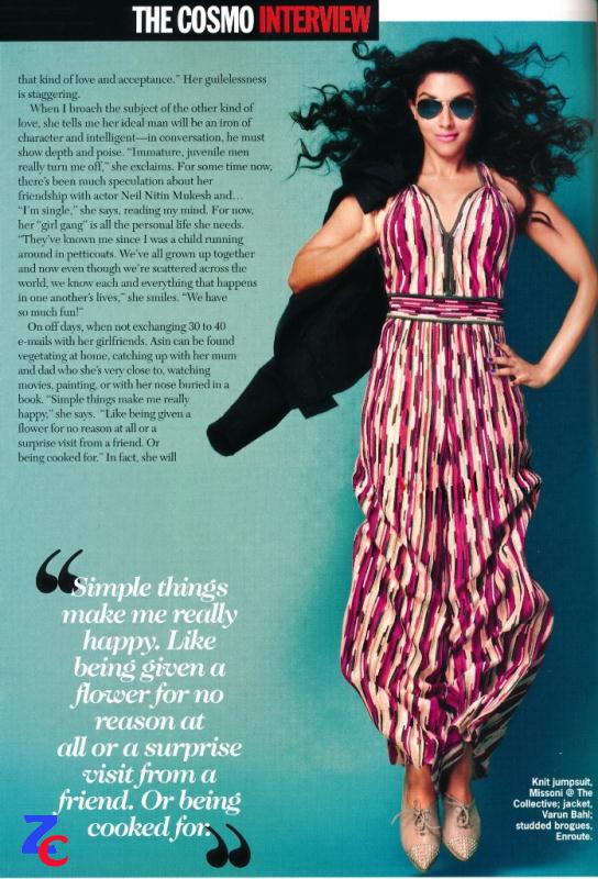 Asin Cosmopolitan Magazine June 2011 Photo Scans