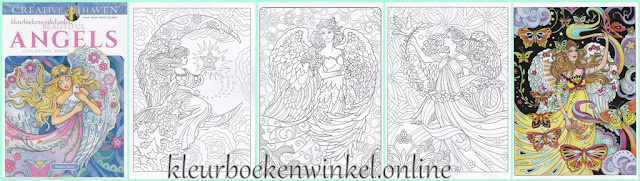 kleurboek  beautiful angels