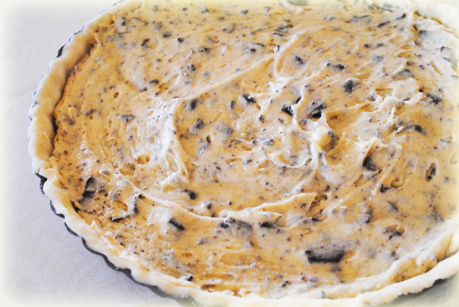 Delicious Dixie chocolate macadamianut tart