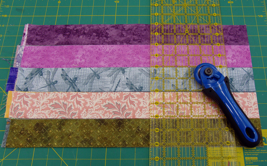 Beadlust Tips for Cutting Fabrics for a Hexie Quilt