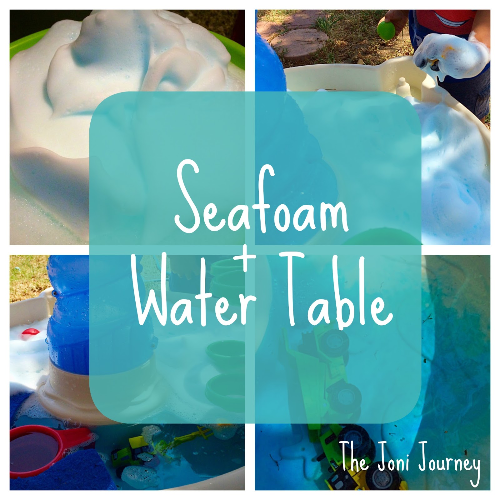 The Joni Journey Foamy Water Table Toddler Activity
