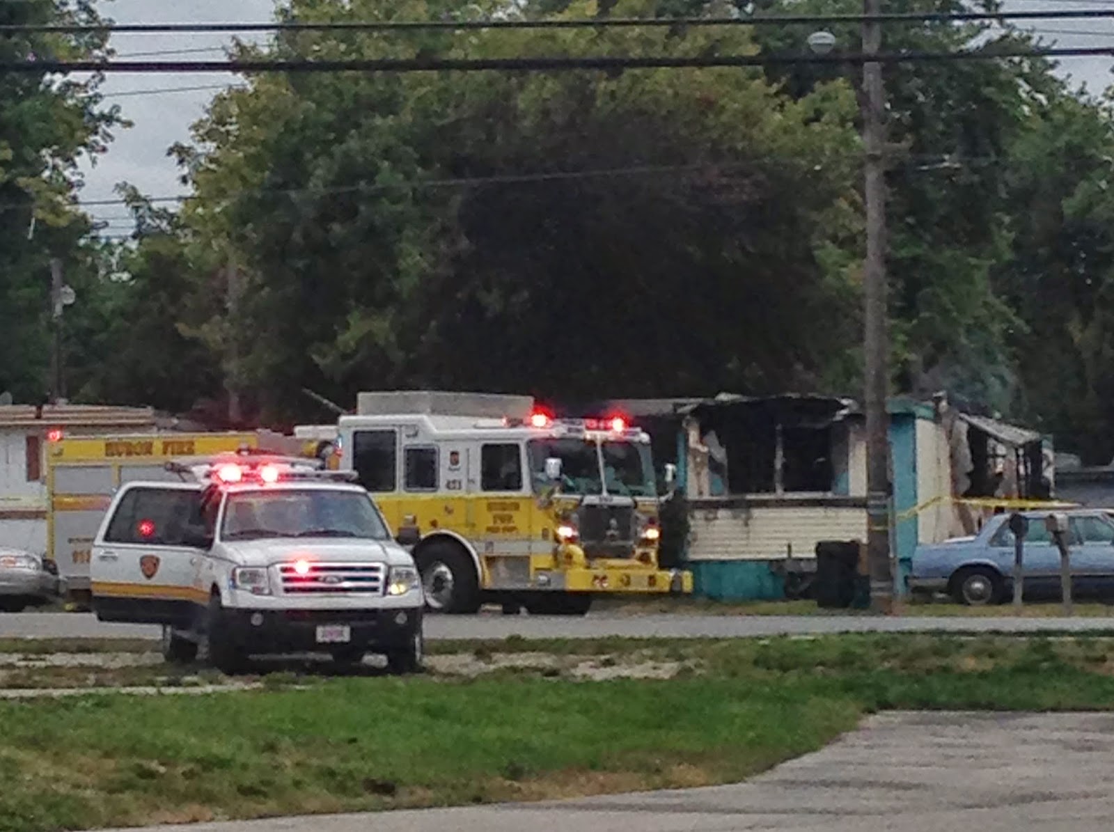 Huron Ohio News Fire Walk