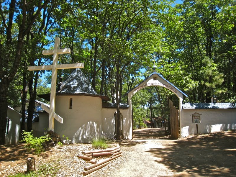 Edwards in Greece Visit to St. Herman's in Platina, CA