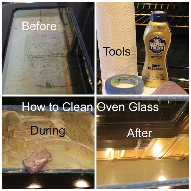 A complete how-to on how to easily clean your interior oven glass in 15 minutes.