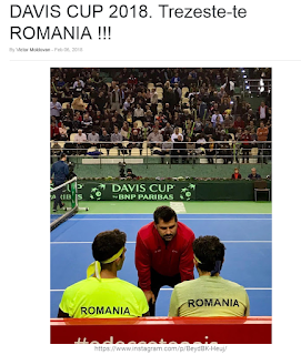  DAVIS CUP 2018. Trezeste-te ROMANIA !!!