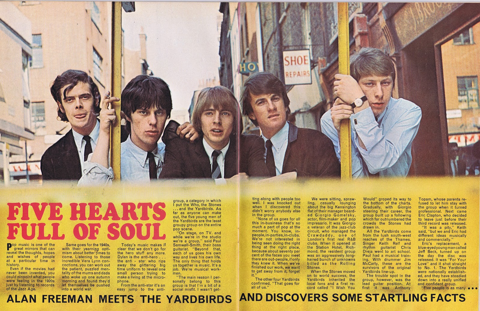 leaders of men Keith Relf and The Yardbirds Leaders of Men Vol 21