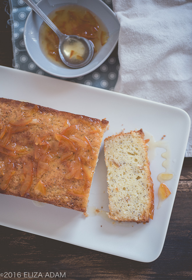 Notes from My Food Diary Bitter Orange and Poppy Seed Cake