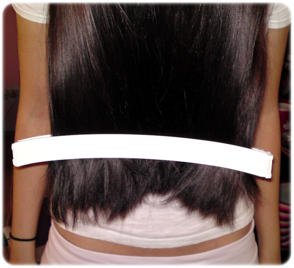 Ivana Thinks Pink Haircut with CreaClip