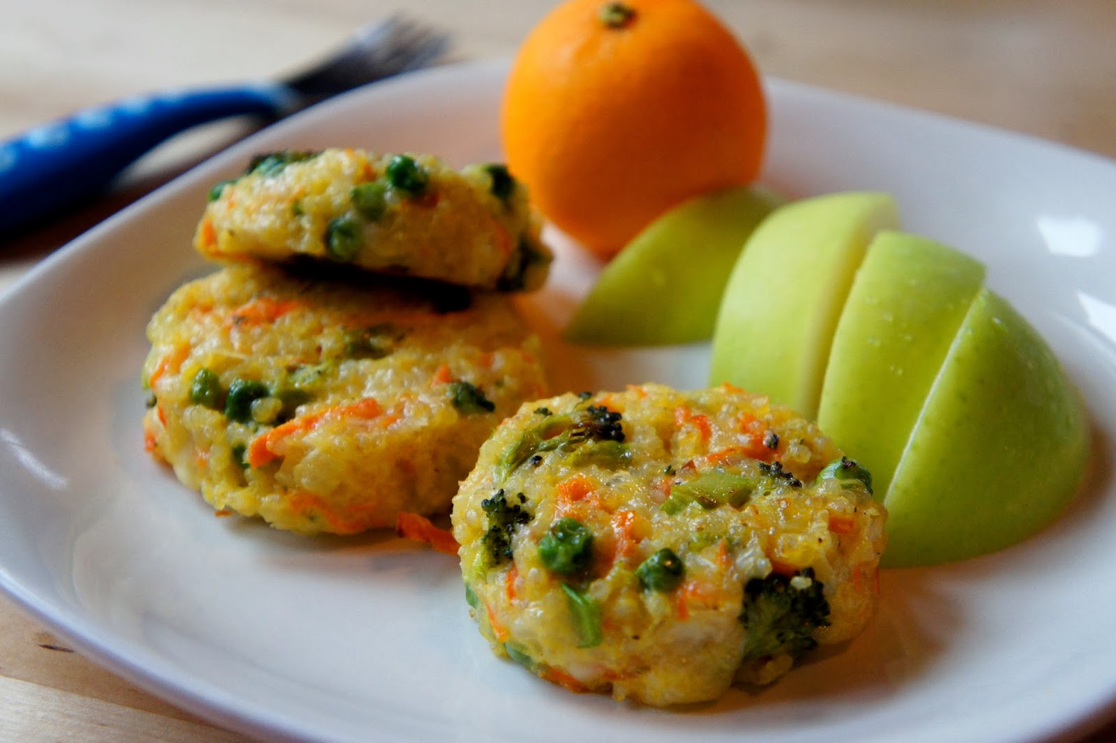 Kid Can Eat! Savory QuinoaVeggie Cakes (Gluten Free)