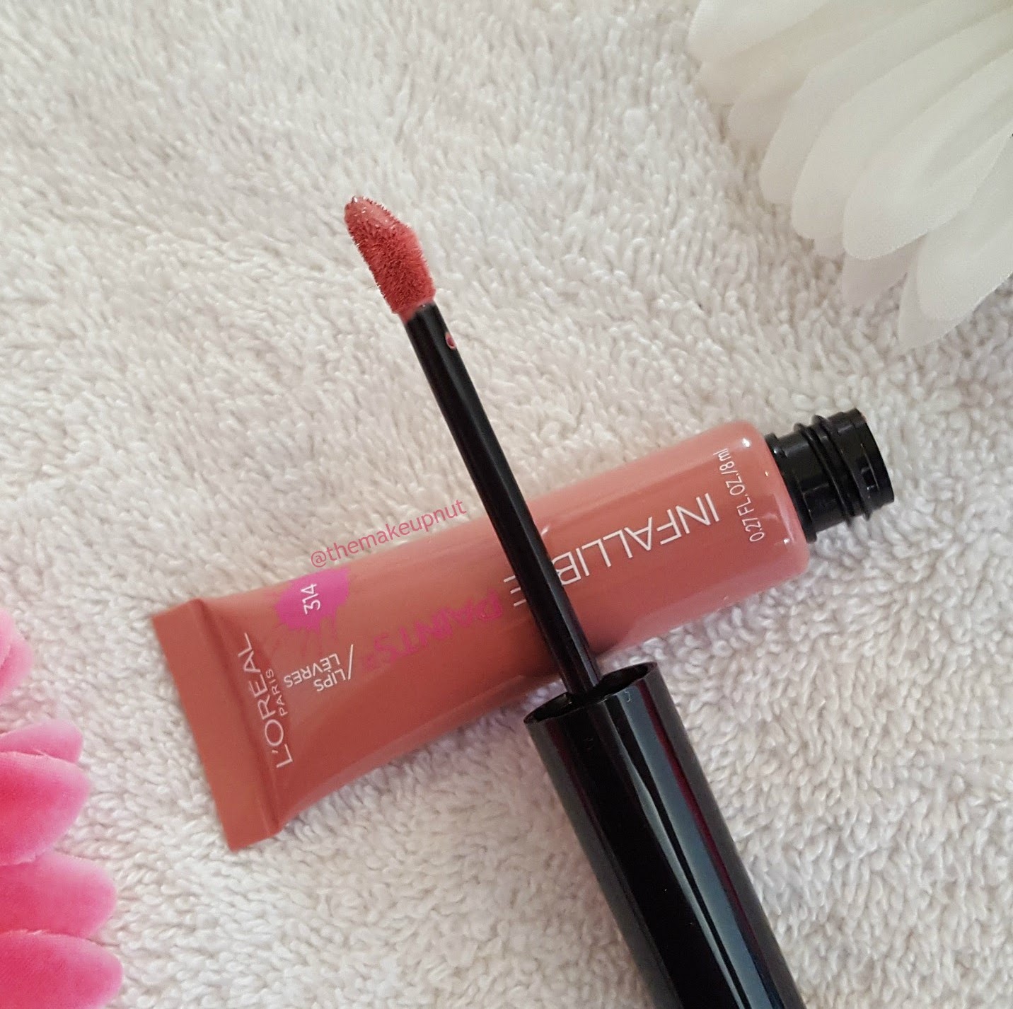 L'Oreal Infallible Lip Paint #review - themakeupnut
