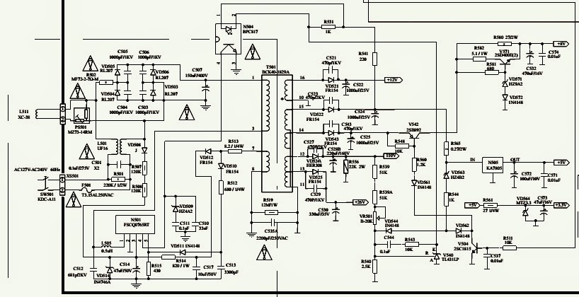 Forum Diagram: PHILCO PHILIPS PH14B CTV CIRCUIT DIAGRAM