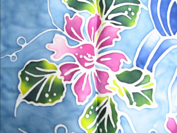 Gambar 15 Contoh Ragam Hias Flora Batik  Lukisan Ukiran 