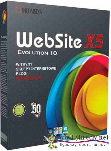 steps how to creating a web with website x5 evolution 9
