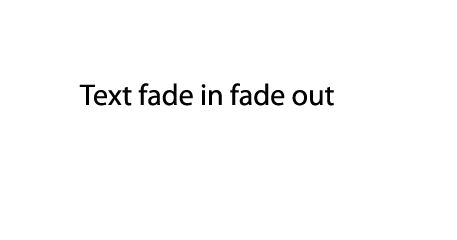 Text fade in fade out effect using jquery - Mostlikers