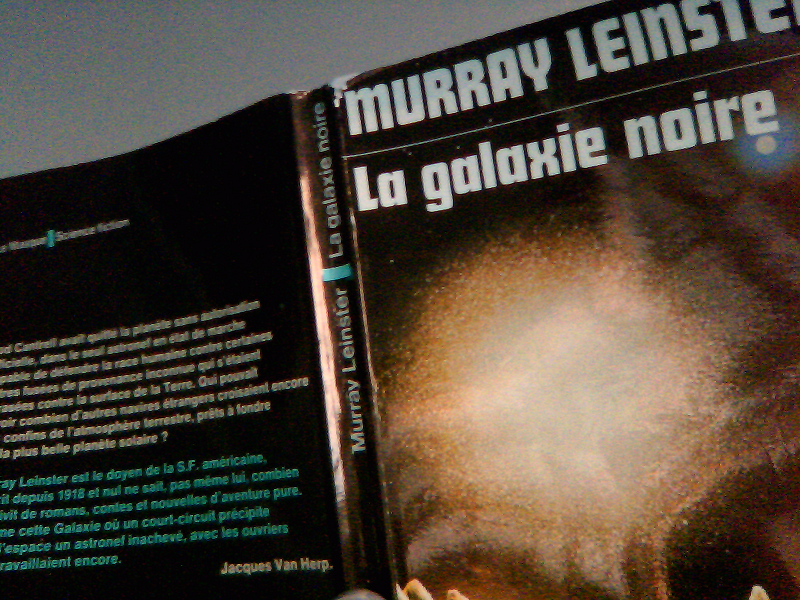 couverture de la galaxie noire de Murray Leinster