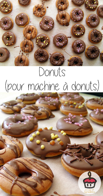 Recette de donuts pour machine à donuts