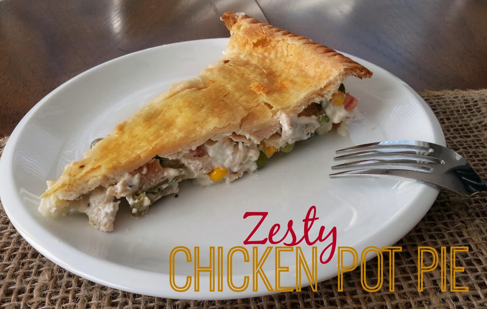 The Busy B's Zesty Chicken Pot Pie