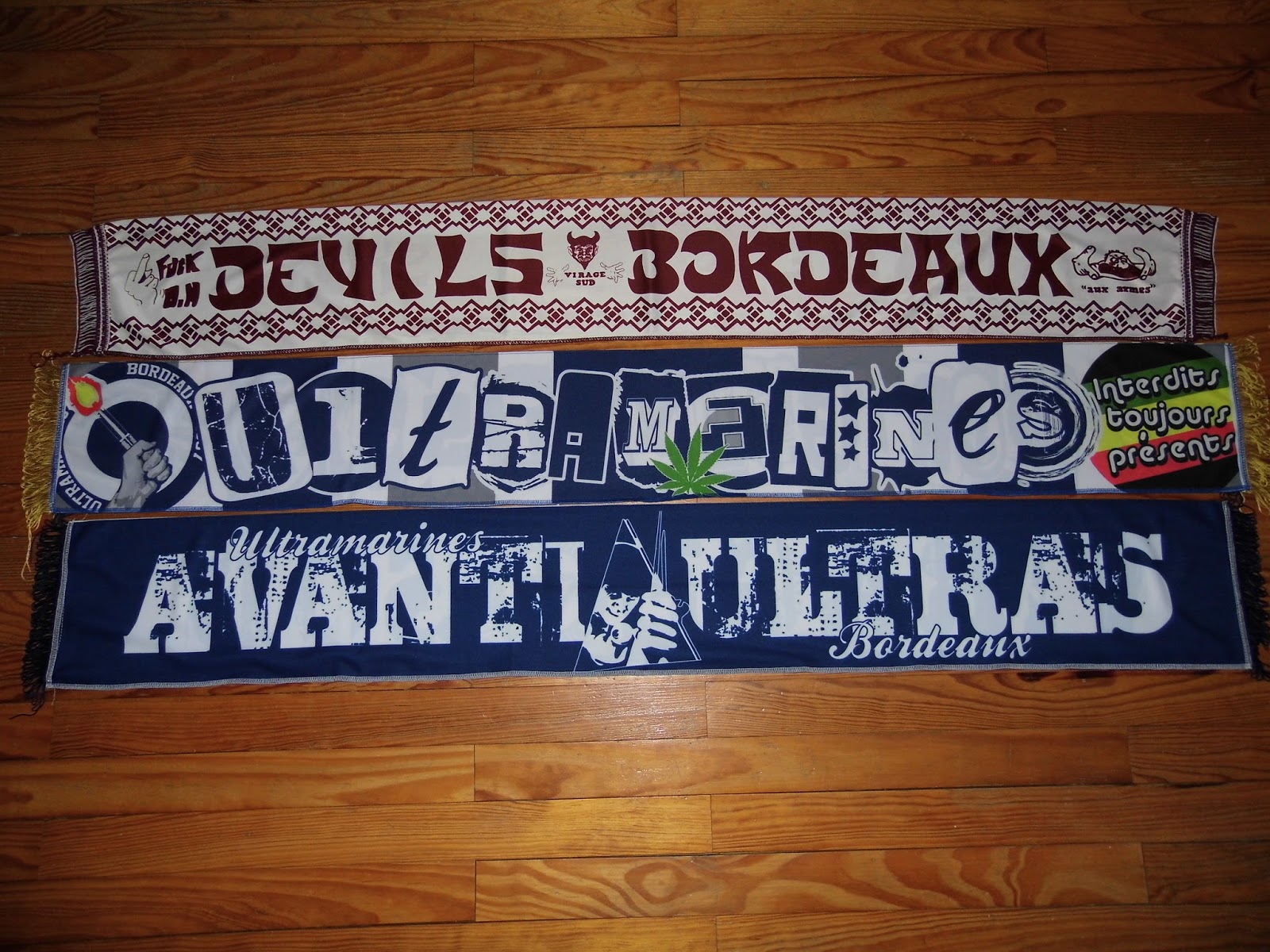 FC Girondins de Bordeaux - 09 - VIRAGE SUD - Ultras Schal