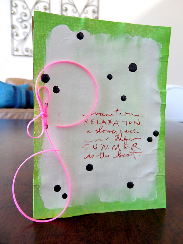 frog dog studio Make Your Own Art Journal