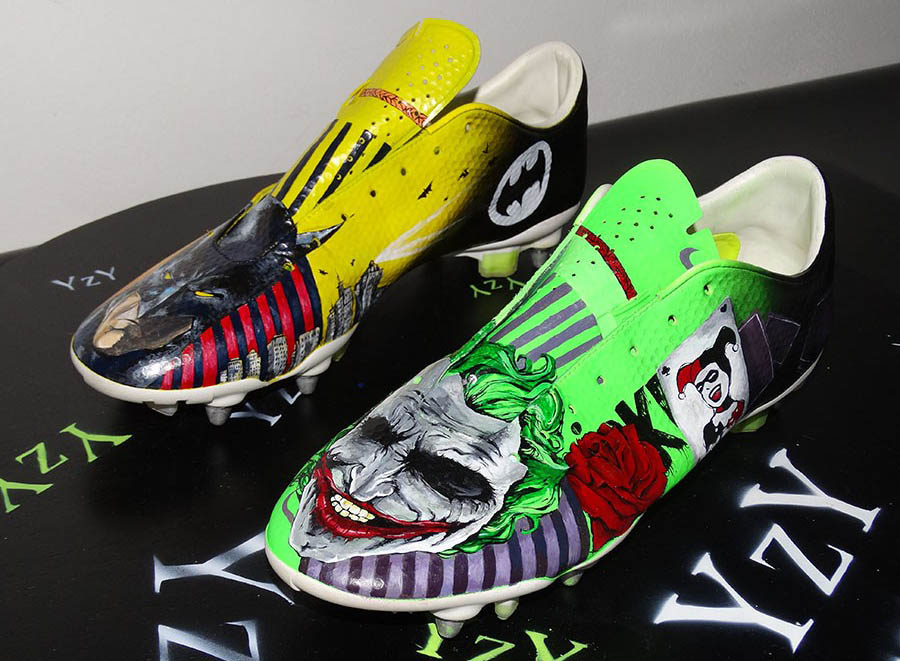 Yohan Mollo Receives Unique Nike Mercurial Batman and Joker Boots