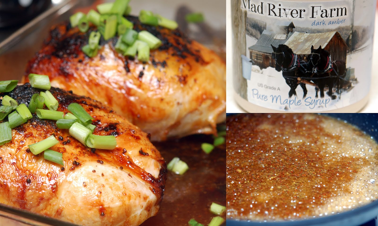 Hugs & CookiesXOXO MAPLE SYRUP CHICKEN!!!