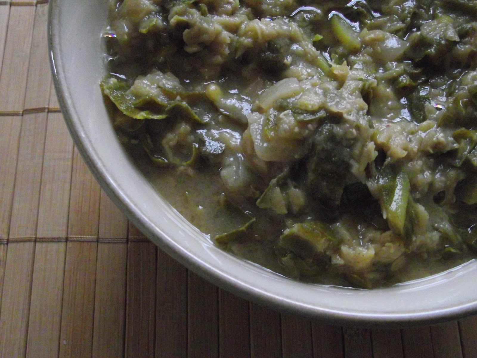 Rocket and Roses Vegan Kitchen Vegenista's Healing Lebanese Lentil Soup with Collard Greens