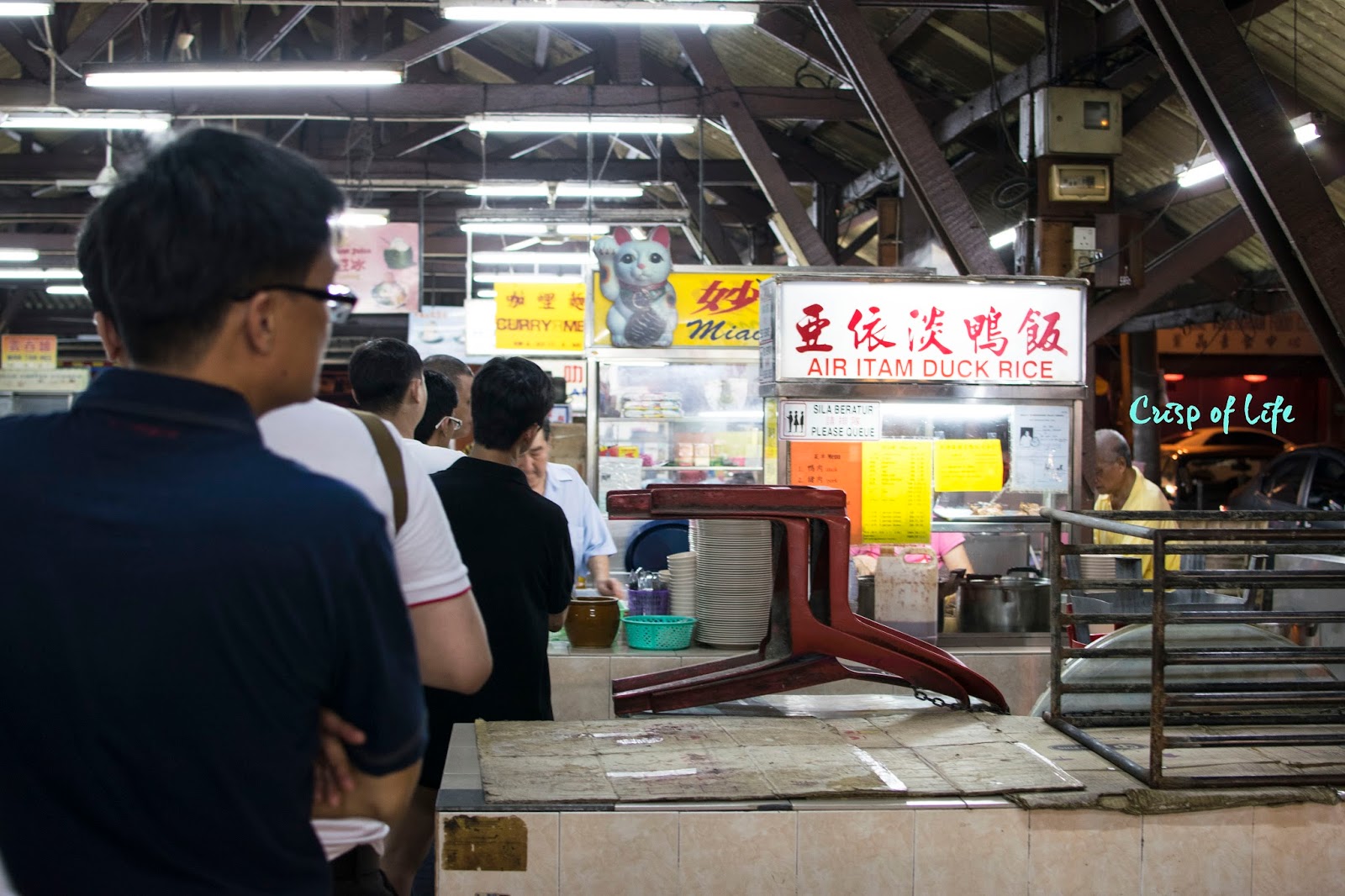 Duck Rice Air Itam Wet Market, Penang Crisp of Life Penang Food