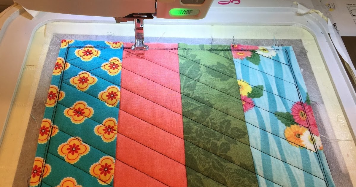 Adventures in StitchArtist Quilt in the Hoop meets Traditional piecing...