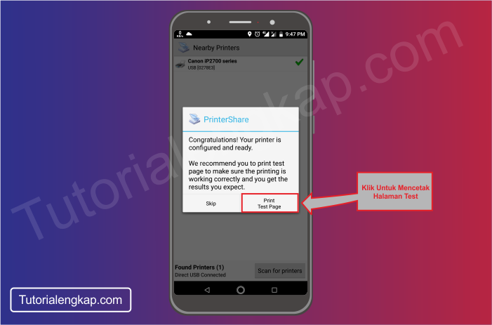 Tutorialengkap 4 Cara Print dari HP, hape, smartphone android ke printer canon, epson via wifi dan kabel otg
