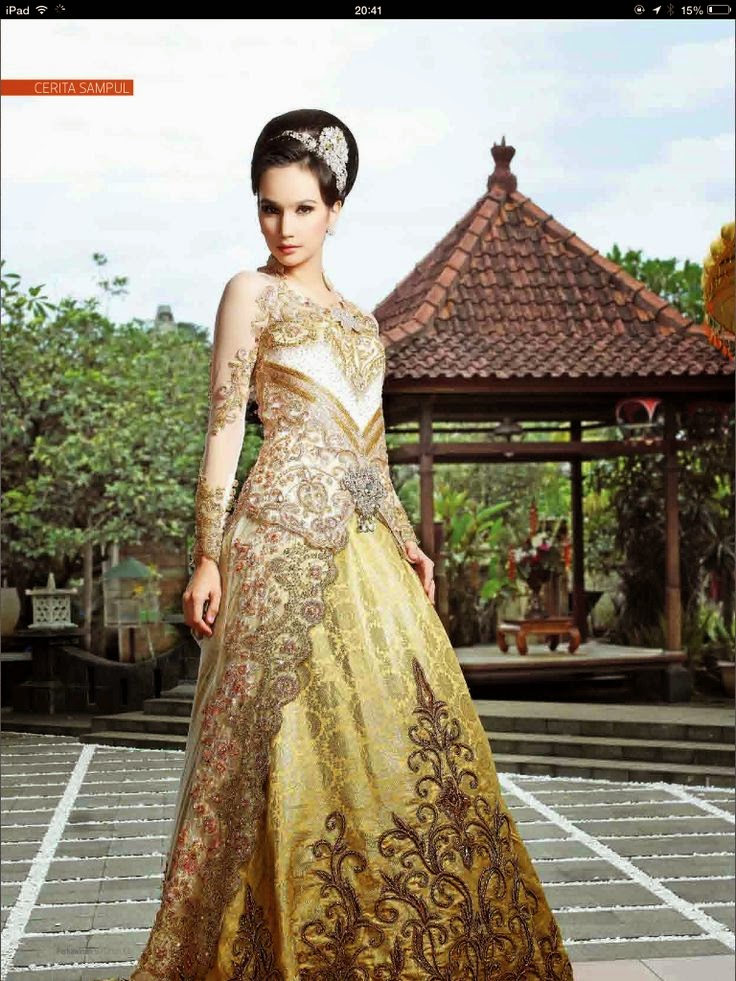 Kebaya Modern Luxury  International Kebaya Batik Modern