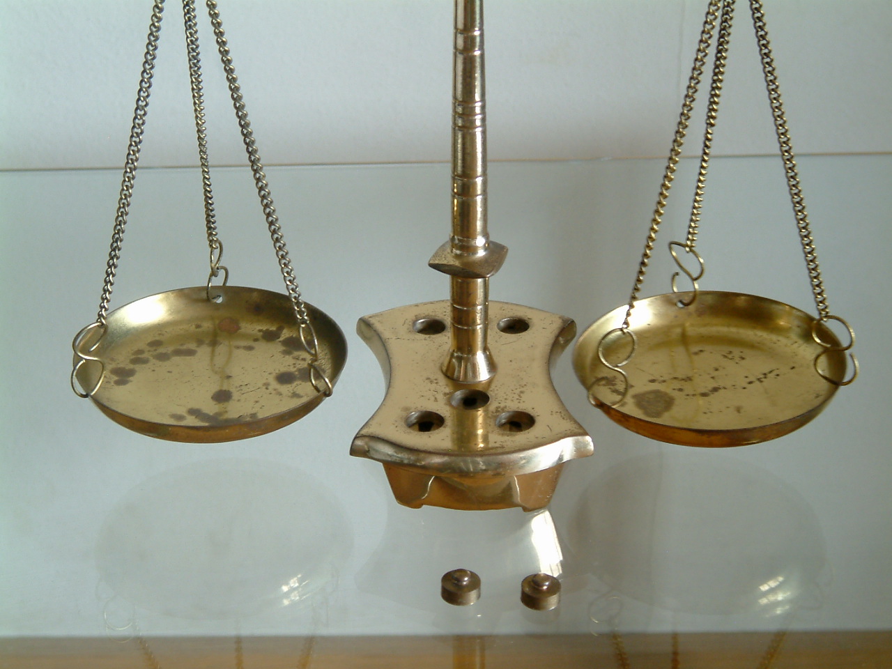 Balança antiga em Casquinha ~ Top Vintage Lar e Escritório