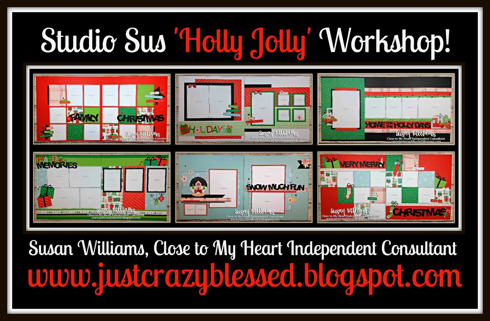 Holly Jolly Scrapbooking Workshop!